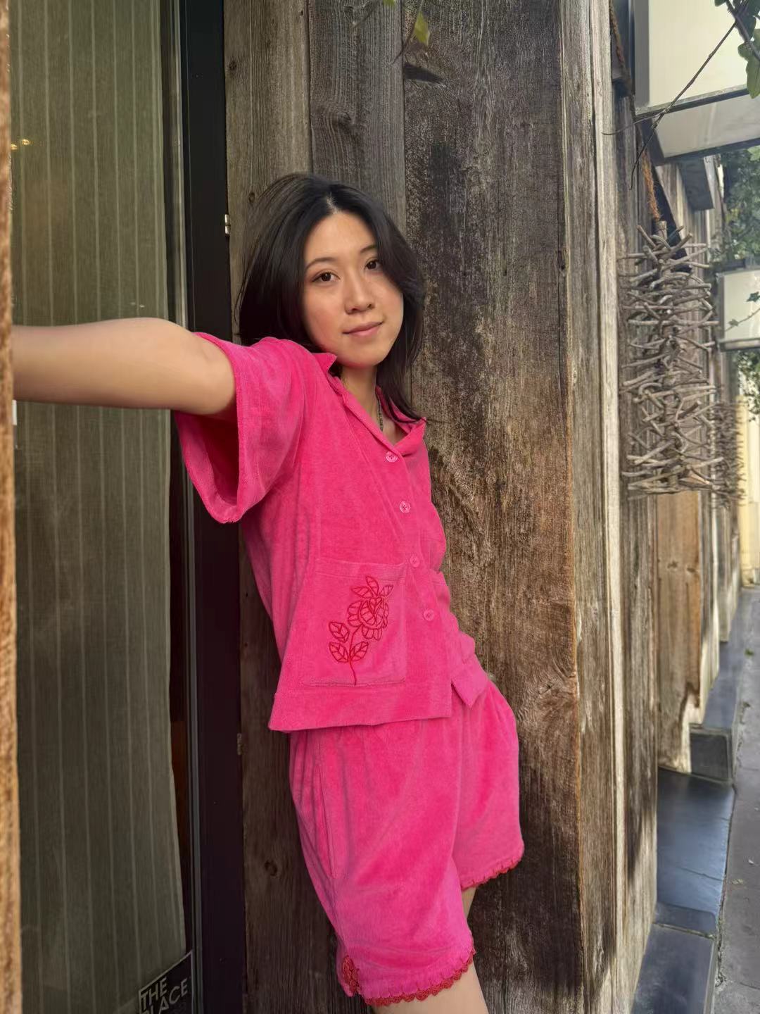 Chemise Bob Fushia