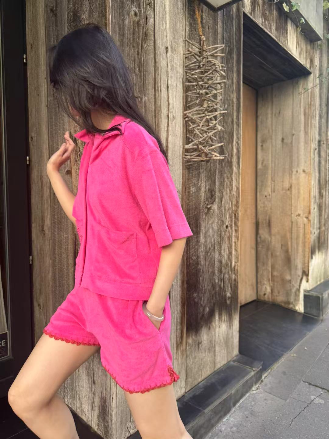 Chemise Bob Fushia