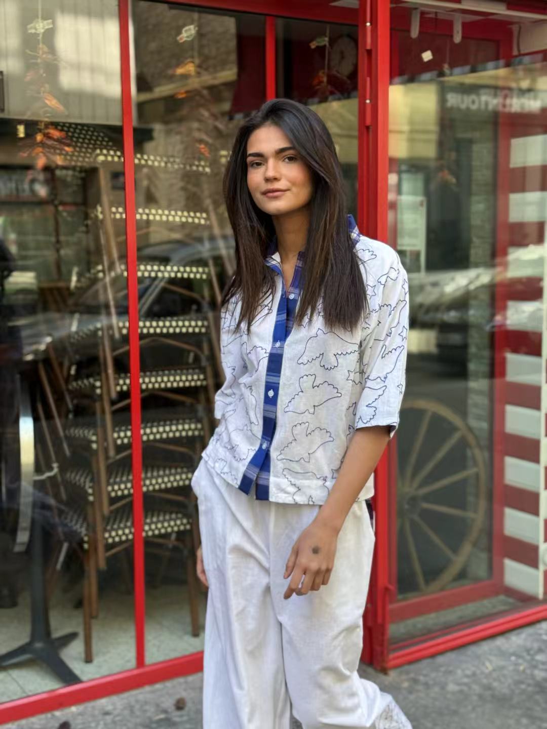 Chemise Colombe Bleu