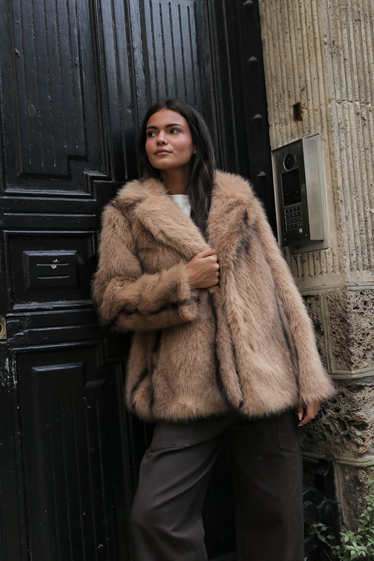 Faux Fur Coat Sienna Luxe