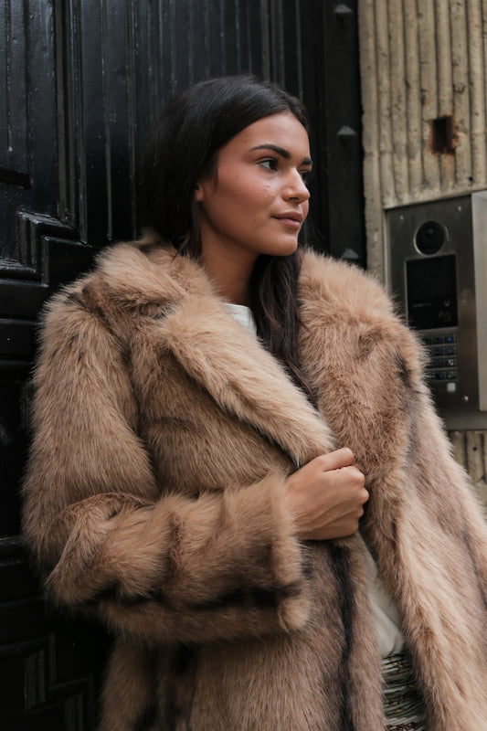 Faux Fur Coat Sienna Luxe