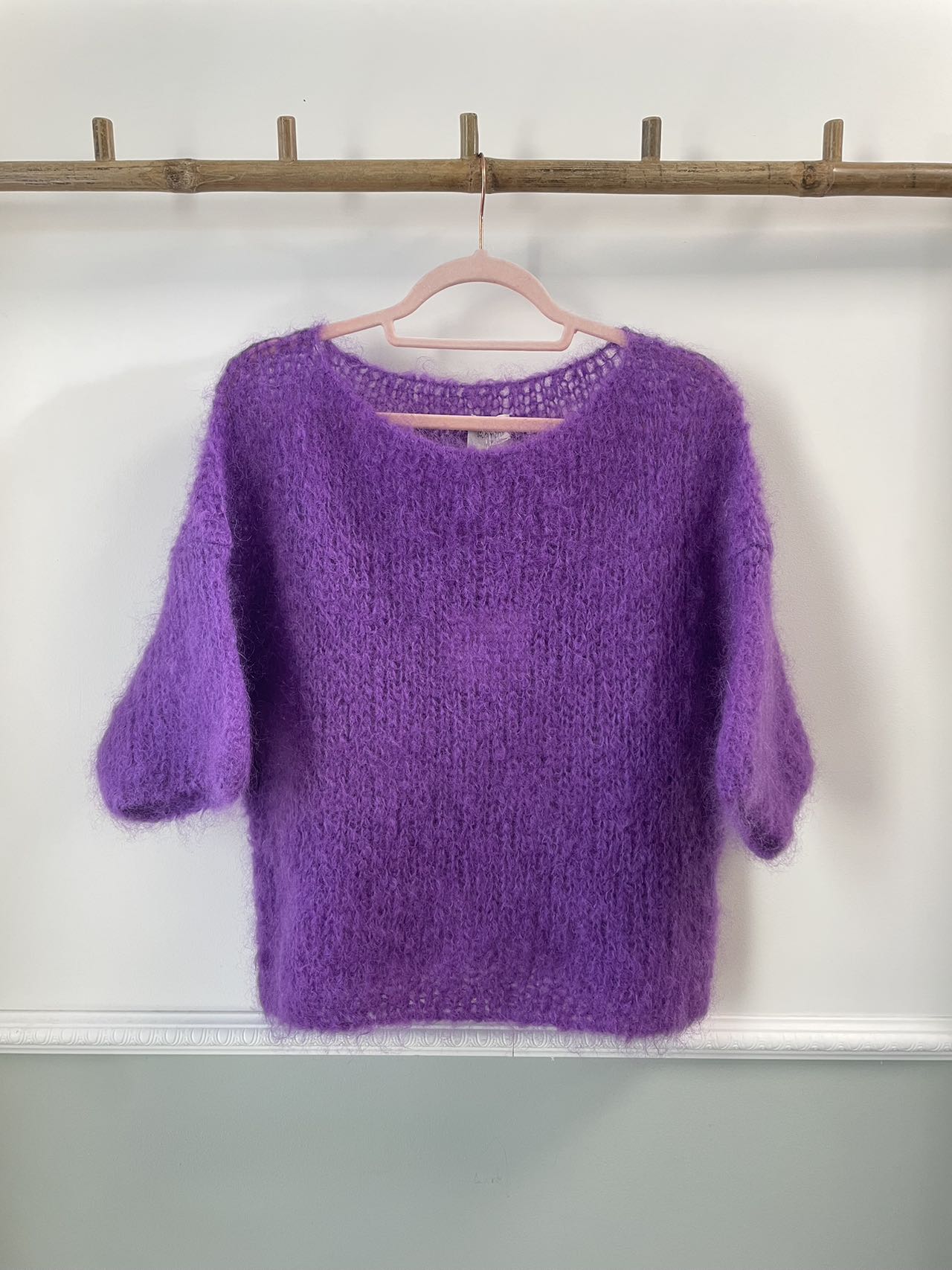 Pull mohair Dana Violet