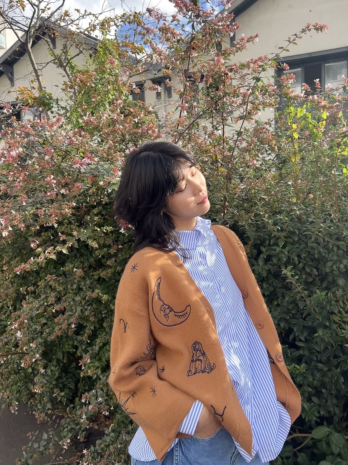 Cardigan Astro Camel